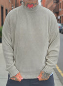 Maglione Sfrangiato Brighton Beige