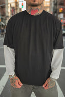 T-Shirt Raglan Reflex Black