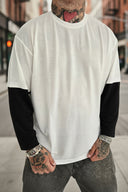 T-Shirt Raglan LA White