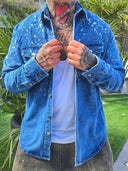 Camicia Jeans Paint