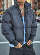 Bomber Cropped Black