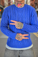 Maglione Rodri Blue Royal