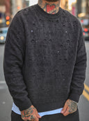 Maglione Traforato Black