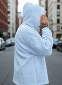 Felpa Taglio Vivo Grey