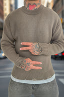 Maglione Girocollo Sfrangiato Kinder