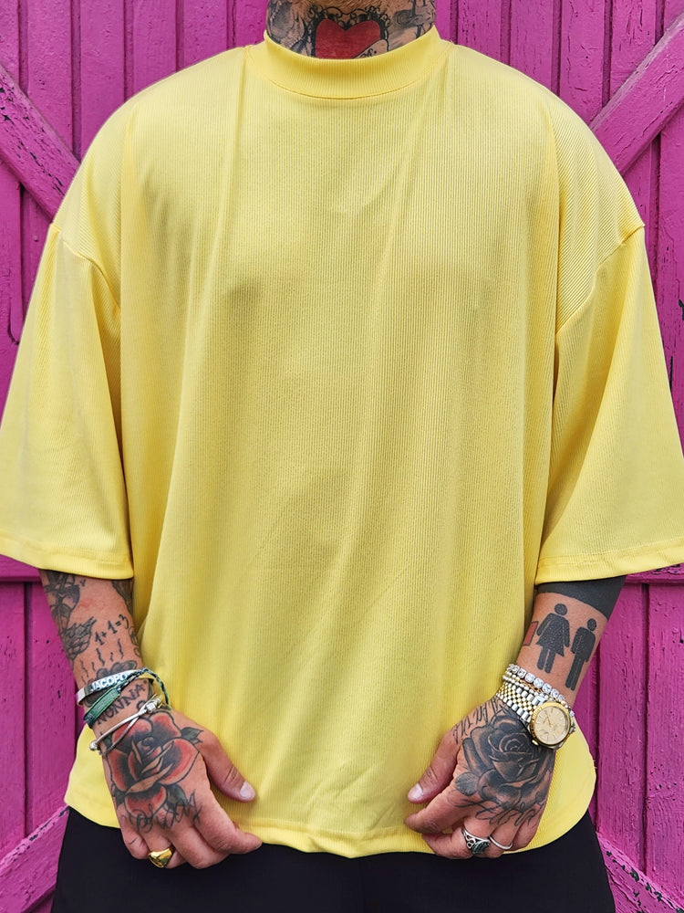T-shirt Boxy Costina Yellow