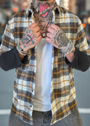 Camicia  Raglan Camel