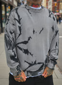 Maglione Sfrangiato Monroe Grey