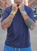 T-Shirt Filo Di Scozia Plus Blue Night