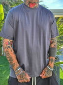 T-Shirt Filo Di Scozia Piombo