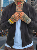 Cardigan Felpato Seattle Black