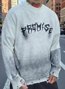 Maglione Promise Fumè White