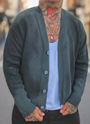 Cardigan Rashford Fumè Forest Green