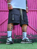 Bermuda Tasconi Zip Black