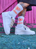 Calze My Heart White