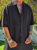 Camicia Ramos Sfrangiata Black