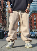 Pantalone Tuta Baloon Alvaro Beige