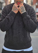 Maglione Traforato Black