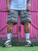 Bermuda Jeans Tonali Grey