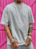 T-Shirt Sfrangiata Grey