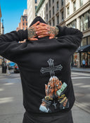 Felpa Money Cross Black