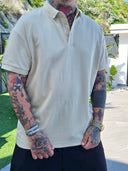 Polo Hakimi Beige