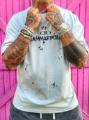 T-shirt Police Grey