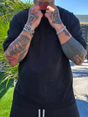 T-Shirt Sfrangiata Artie Black