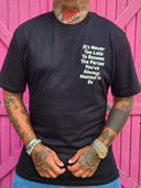 T-Shirt Never Black