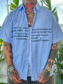 Camicia Don't Care Blu