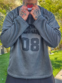 T-Shirt Raglan Deluxe Dark Grey