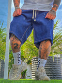 Bermuda Jeans Havertz Scuro