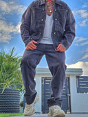 Completo Jeans Nico Dark Grey