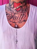 Collana Rosario  Silver Medium