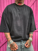 T-Shirt Cropped Black