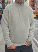 Maglione Sfrangiato Brighton Beige