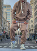 Completo Tuta Felpato Fango