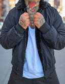 Pelliccia Double Face Black