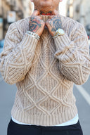 Maglione Mezzo Collo Vinicius Biscuit