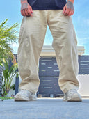 Pantalone Big Pocket Beige