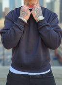 Felpa Girocollo Black