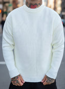 Maglione Girocollo Cancelo White