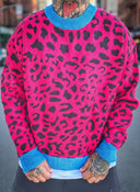 Maglione Maculato Fuxia
