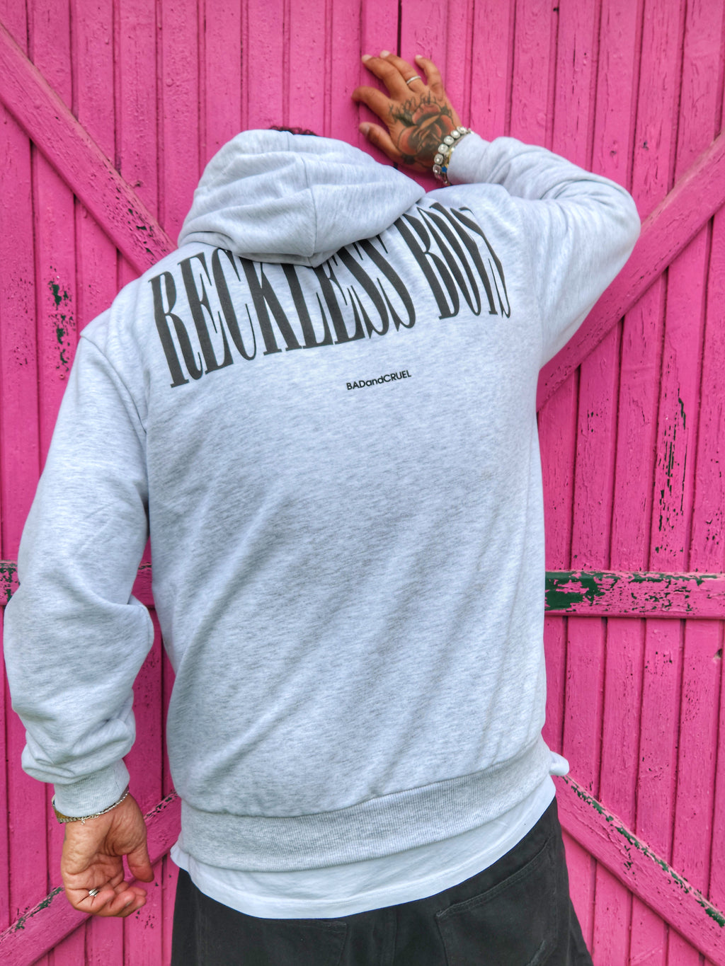 Felpa Beckless Boys Grey