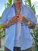 Camicia Don't Care Blu