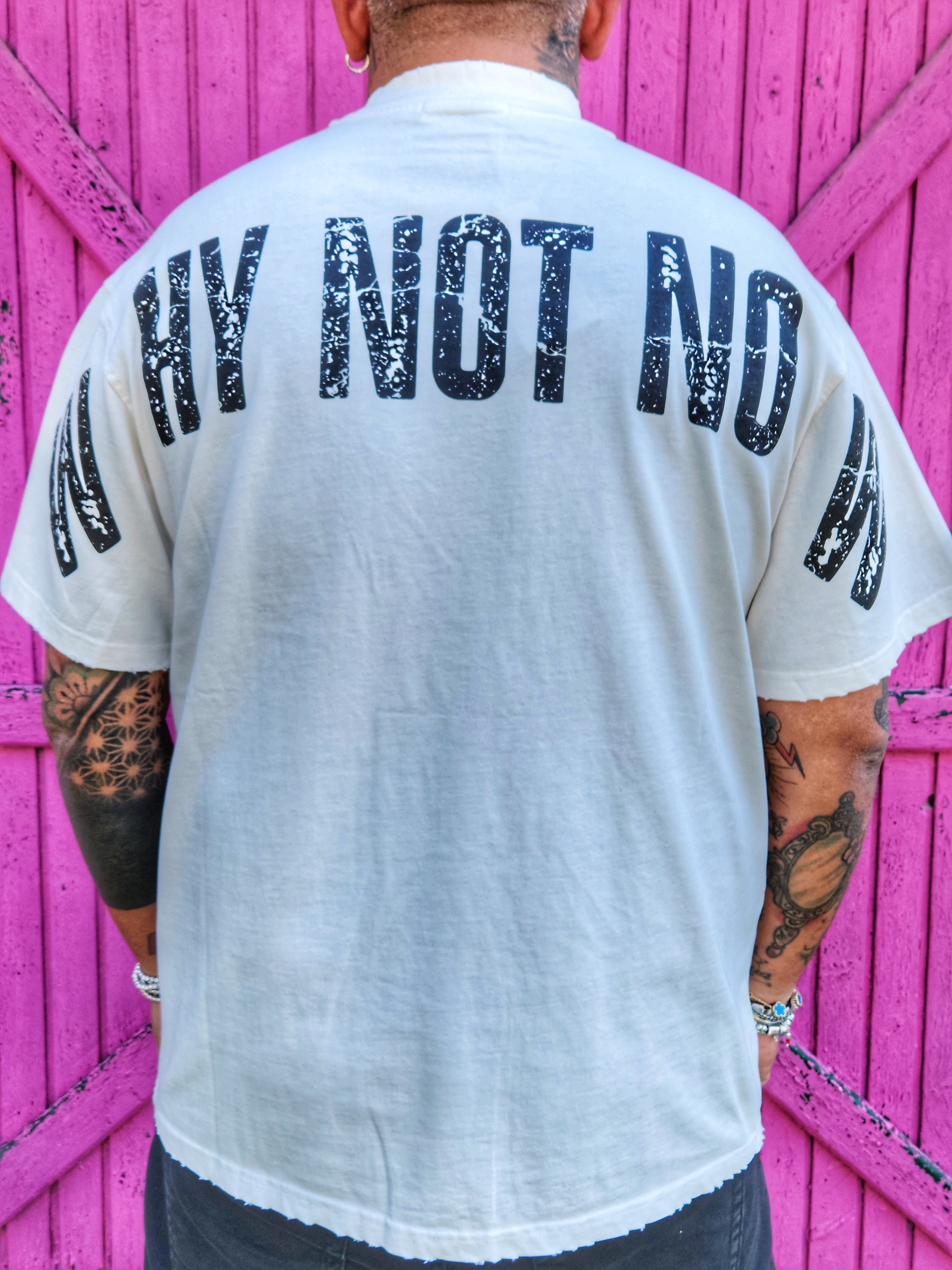T-Shirt Why Not Cream