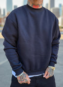 Felpa Girocollo Black