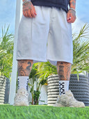 Bermuda Jeans Olise White