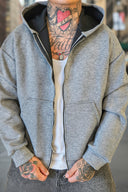 Felpa Scuba Zip Grey