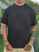 T-Shirt Filo Di Scozia Black